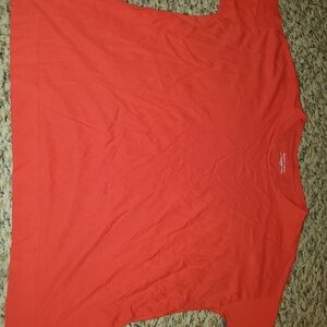 Eileen Fisher Red Crewneck Top